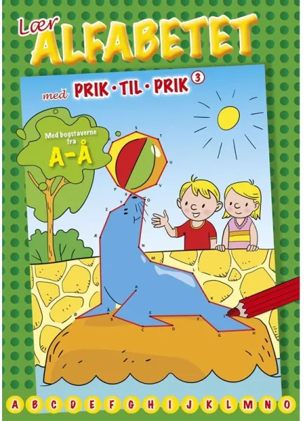 Μάθε το αλφάβητο με τελείες προς τελείες (Θαλάσσιος λέοντας) - Χόμπι - Βιβλιαράκι