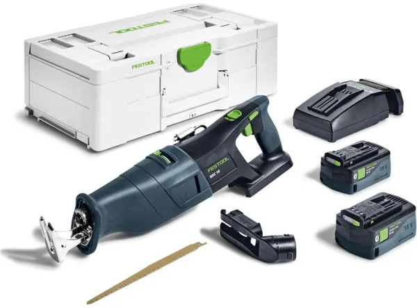 Festool Ασύρματο Παλινδρομικό Πριόνι RSC 18 5.0 EB-Plus