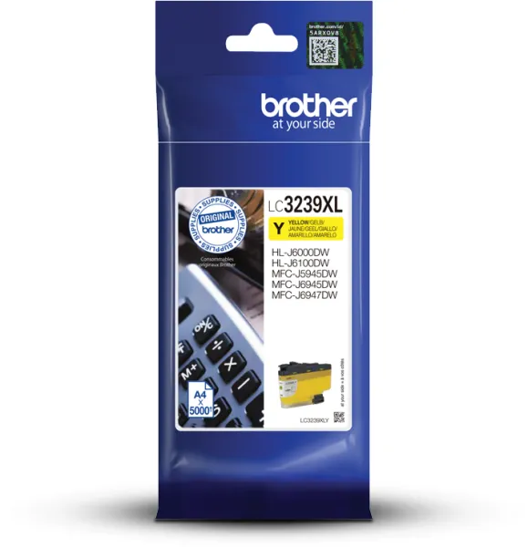 Brother LC3239XL φυσίγγιο μελάνης κίτρινο