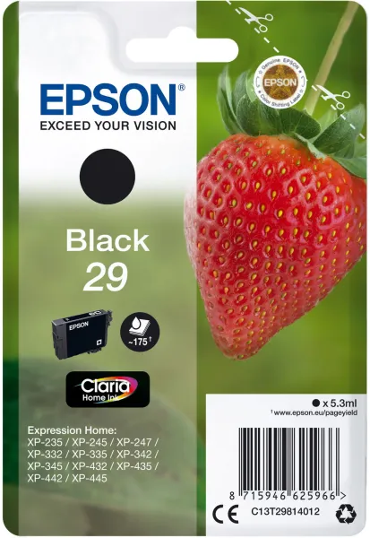 Epson 29 μελάνι black