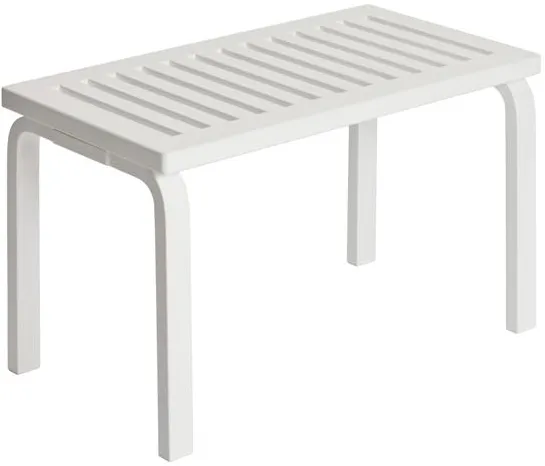 artek 153 Πάγκος Μέγεθος B Μήκος 72,5 cm Λευκή Λακαρισμένη Σημύδα