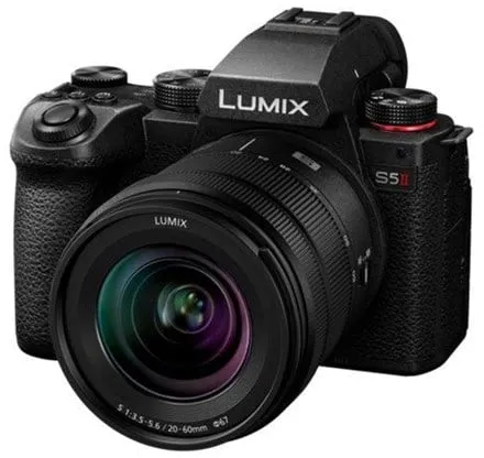 Panasonic Lumix DC-S5M2K - ψηφιακή φωτογραφική μηχανή 20-60mm F3.5-5.6 φακός
