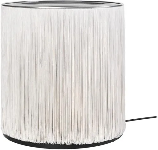 Gubi Model 597 Επιδαπέδια Λάμπα Γυαλισμένο Αλουμίνιο/Κρεμ Κρόσσια