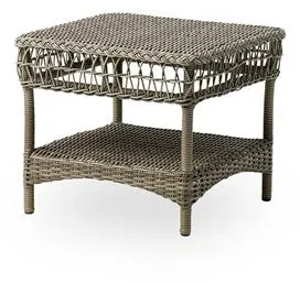 Sika-Design Susy Exterior Πλαϊνό Τραπέζι 55x55 cm Αντικέ