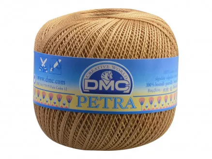 DMC Petra αρ. 8 Νήμα για Βελονάκι Μονόχρωμο 53045 Μπεζ
