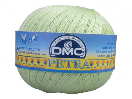 DMC Petra αρ. 8 Νήμα για βελονάκι Μονόχρωμο 5772 Φιστίκι