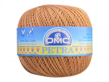 DMC Petra αρ. 5 Νήμα για Βελονάκι Μονόχρωμο 5436 Καραμέλα