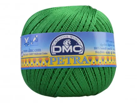 DMC Petra αρ. 5 Νήμα για Βελονάκι Μονόχρωμο 5700 Σκούρο Πράσινο