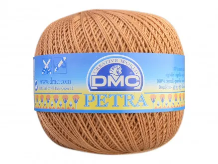 DMC Petra nr. 8 Νήμα για Βελονάκι Μονόχρωμο 5436 Καραμέλα