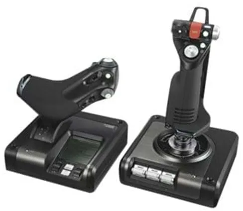 Logitech G Saitek X52 Professional H.O.T.A.S. - Joystick και μοχλός - PC