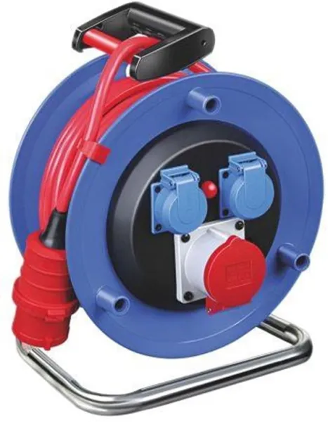 Brennenstuhl καλώδιο τύμπανο CEE 25m 3 πρίζες 1x400V/16A + 2x230V