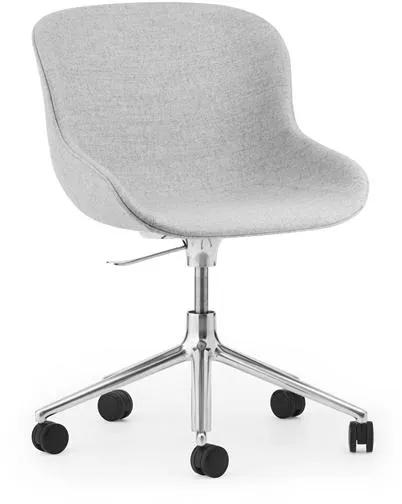 Normann Copenhagen Hyg Καρέκλα Γραφείου με Ρόδες Επενδεδυμένη Αλουμίνιο/Synergy LDS16