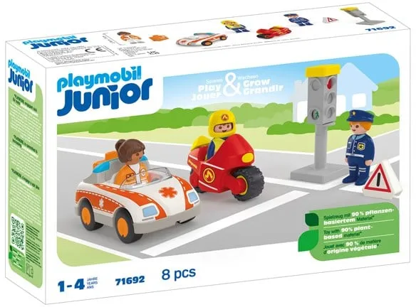 Playmobil 1.2.3 - Junior Οι ήρωες της καθημερινότητας