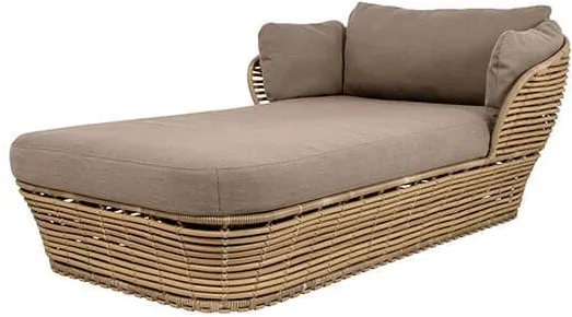 Cane-Line Basket daybed - Φυσική δομή συμπ. μαξιλαριού