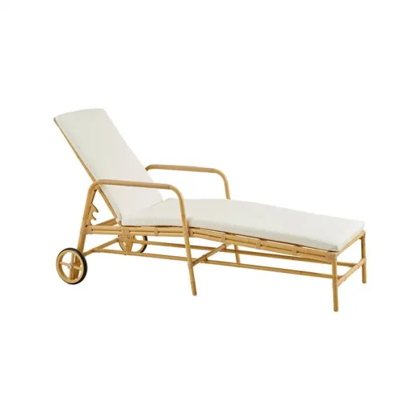 Sika Design Josephine ξαπλώστρα - Φυσικό - Χωρίς μαξιλάρι