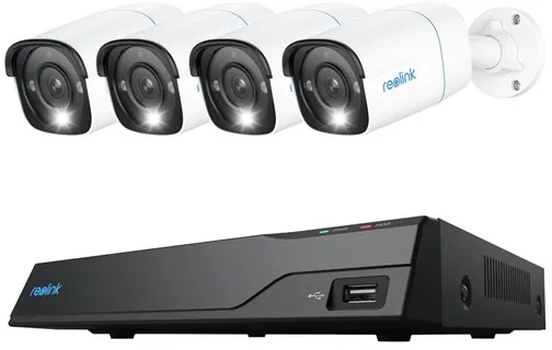 REOLINK Σύστημα NVR 8 καναλιών 8MP με 4x 8MP Bullet PoE κάμερες