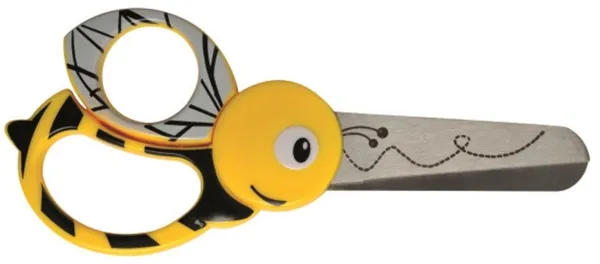 Ψαλίδι παιδιών Fiskars με σχέδιο μέλισσας