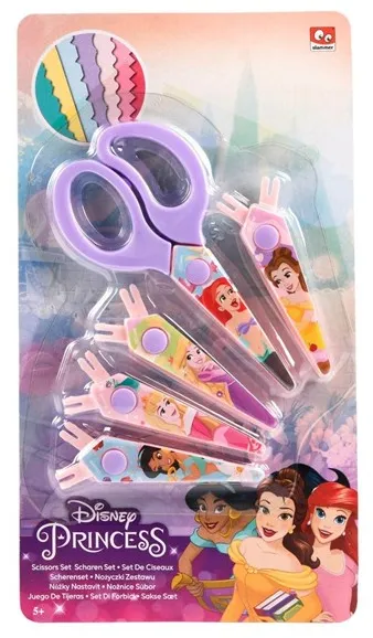 Canenco Disney Princess Ψαλίδι με 5 Οδοντωτές Λεπίδες