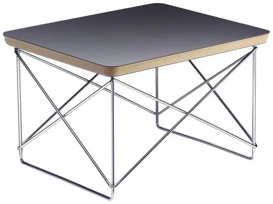 Vitra Occasional LTR Κομοδίνο Μαύρο/Χρώμιο