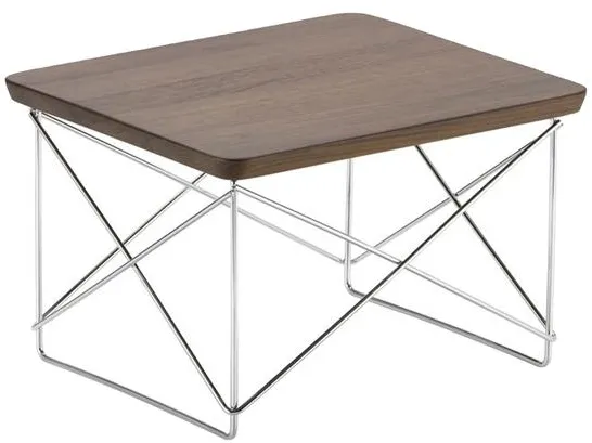 Vitra Occasional LTR Κομοδίνο Καρυδιά/Χρώμιο