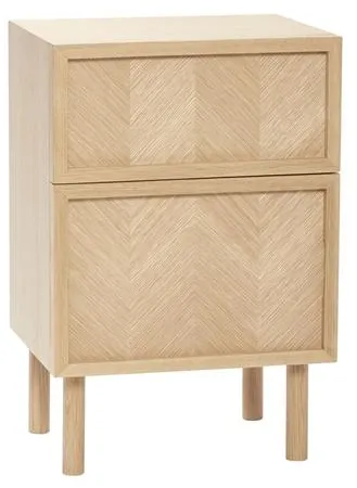 Hübsch Herringbone Κομοδίνο Φυσικό