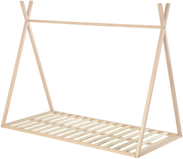 LAFORMA Maralis Tipi-Κρεβάτι - φυσική φτελιά (90x190)