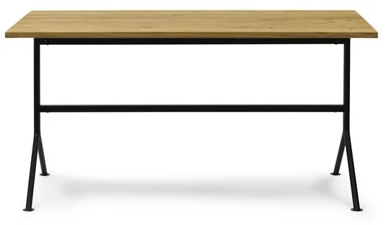 Normann Copenhagen Kip Γραφείο Μαύρο/Δρυς