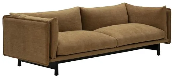 Wendelbo Kite Modulsofa 09 2,5-θέσεων Roco 02/Βαμμένη σε μαύρο δρυς