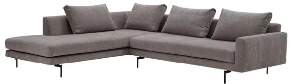 Wendelbo Edge V2 Καναπές-Μονάδα 12+34 Soft 3/Μαύρο