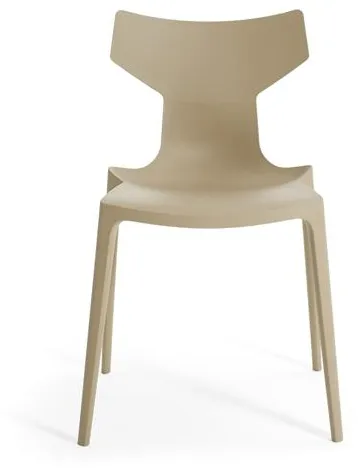 Kartell Re-Chair Καρέκλα Τραπεζαρίας Dove