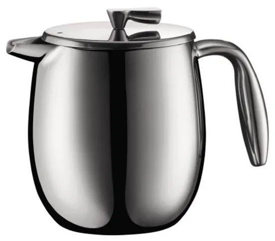 BODUM - COLUMBIA Γαλλική πρέσα Ανοξείδωτο ατσάλι - 4 φλιτζάνια 0,5 L - Ματ Χρώμιο