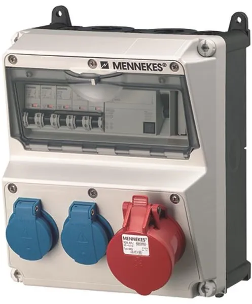 Mennekes AMAXX πίνακας schuko 5 πόλων 16Aol IP44