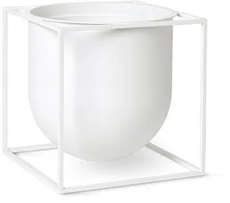 Audo Copenhagen Kubus Flowerpot 23 - Λευκό