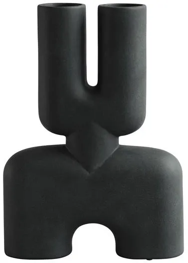 101 Copenhagen Cobra Double Vase Hexa Μαύρο