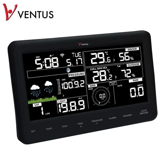 VENTUS Μετεωρολογικός Σταθμός Wifi W830W